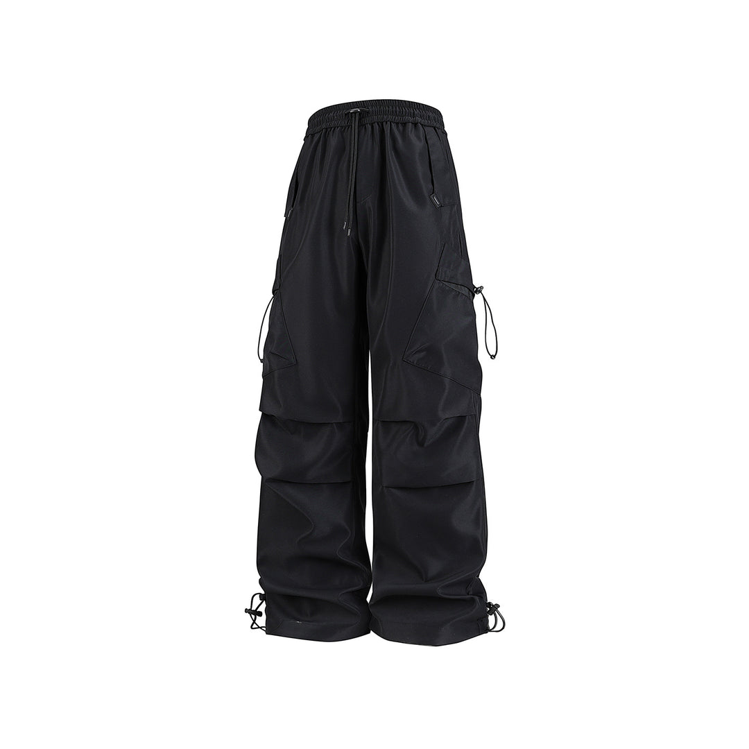 Herren Oversized Cargo‑Hose mit Tunnelzugbund, multifunktionalen Klapp‑ und Beintaschen sowie verstellbaren Kordelabschlüssen Nord Taschen