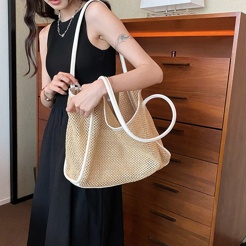 Damen Strandtasche aus natürlichen Materialien Nord Taschen