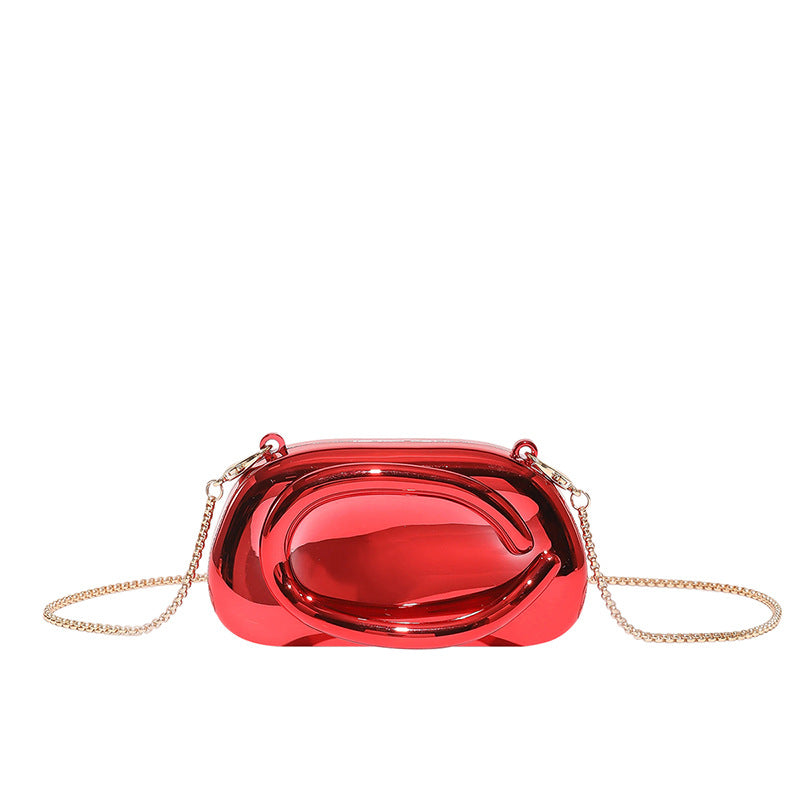 Damen exklusive Abendtasche mit eleganter Goldoberfläche Nord Taschen