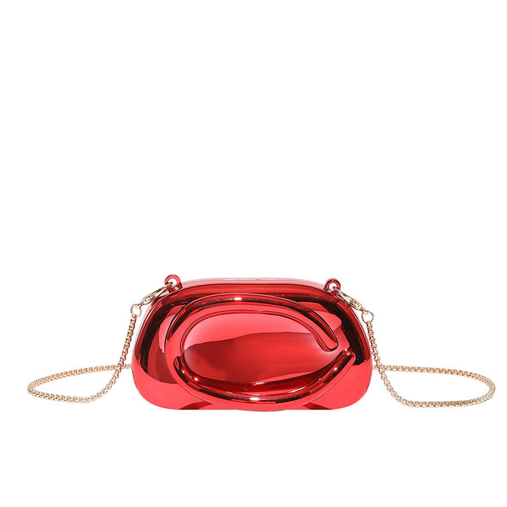 Damen exklusive Abendtasche mit eleganter Goldoberfläche Nord Taschen