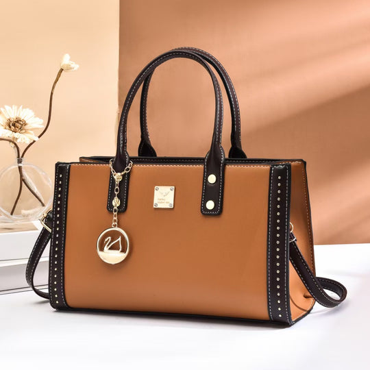 Damen Handtasche mit stilvollem Design und abnehmbarem Schulterriemen Nord Taschen
