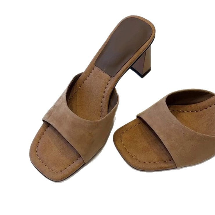 Damen Blockabsatz-Sandalen mit elegantem Riemen und weichem Fußbett Nord Taschen