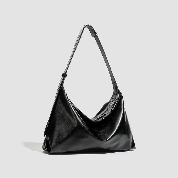 Damen Hobo-Tasche mit elegantem Kordelzug und strukturiertem Kunstleder Nord Taschen