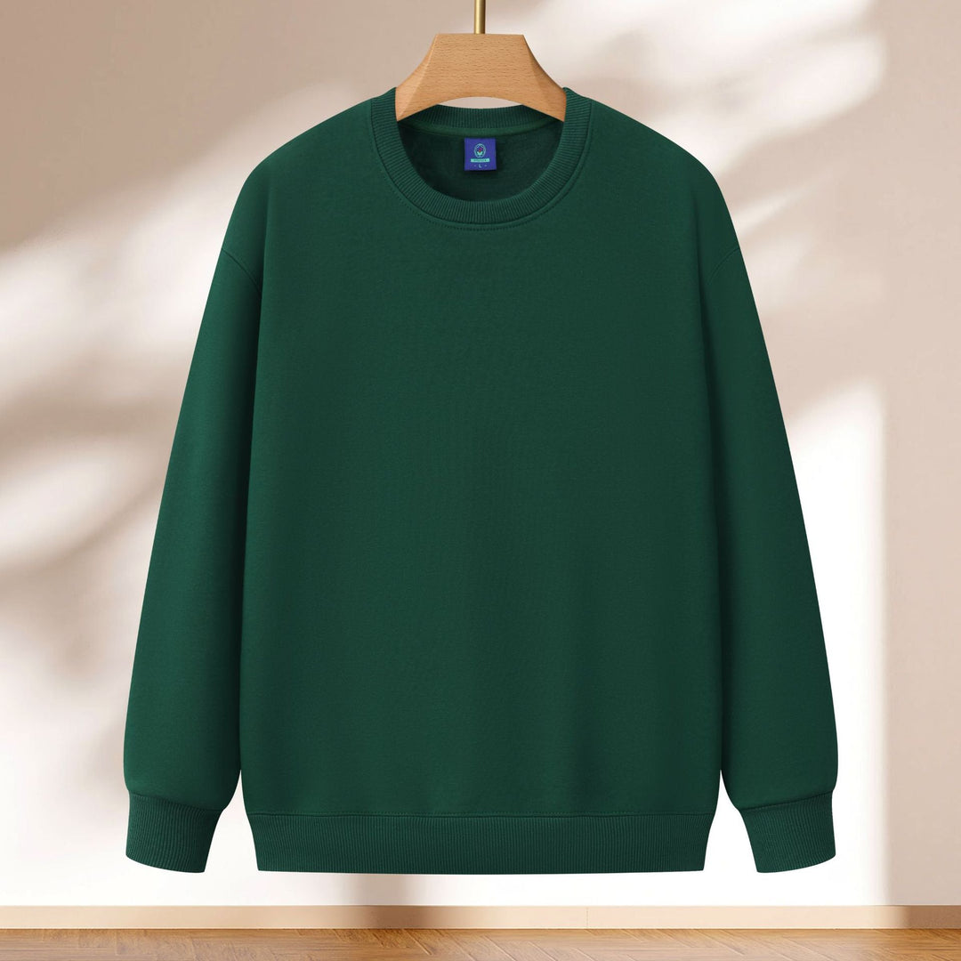 Damen lässiges Sweatshirt mit breiten Schultern und weichem Innenfutter