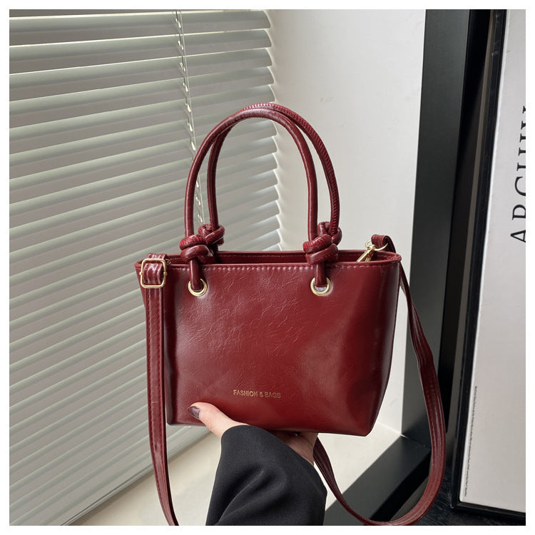 Damen elegante Handtasche mit verstellbarem Tragriemen Nord Taschen