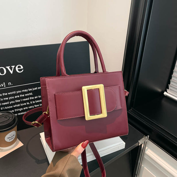 Damen-Handtasche mit dekorativer Schnallenapplikation Nord Taschen