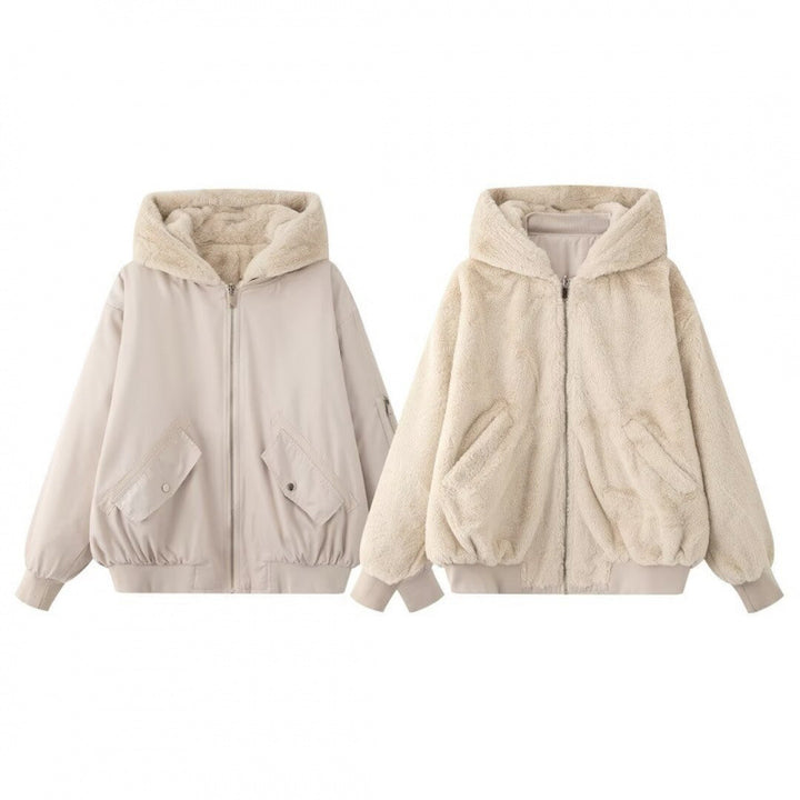 Wendbare Oversize Winterjacke
