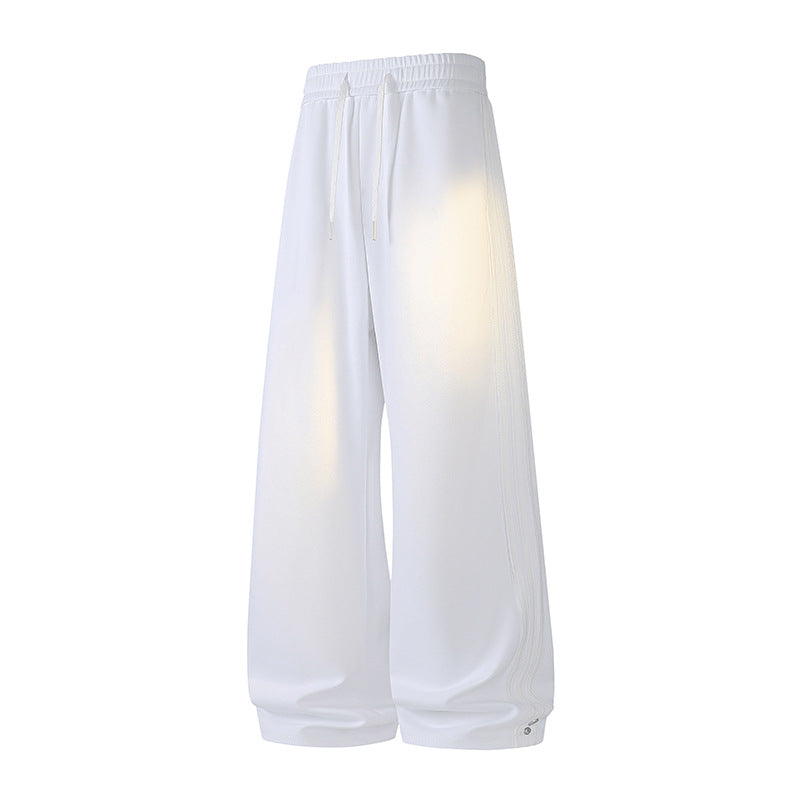 Damen Weite Sweatpants mit Kordelzug, elastischem Bund & verstellbarem Beinabschluss Nord Taschen