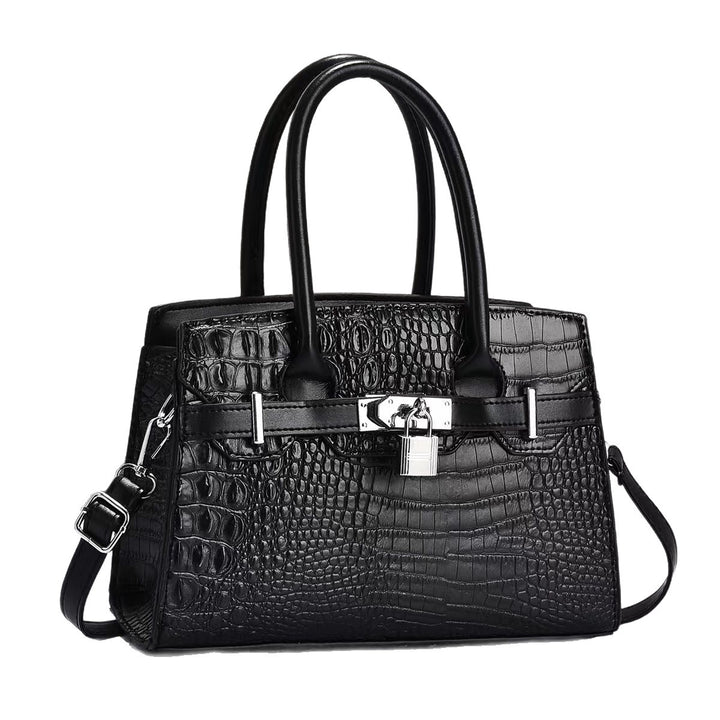 Damen modische Handtasche mit eleganter Krokodilprägung Nord Taschen