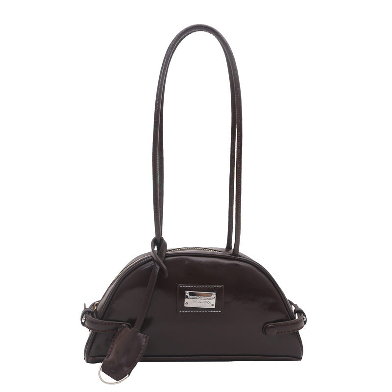 Damen elegante Handtasche mit modischem Reißverschluss Nord Taschen