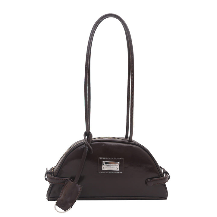 Damen elegante Handtasche mit modischem Reißverschluss Nord Taschen