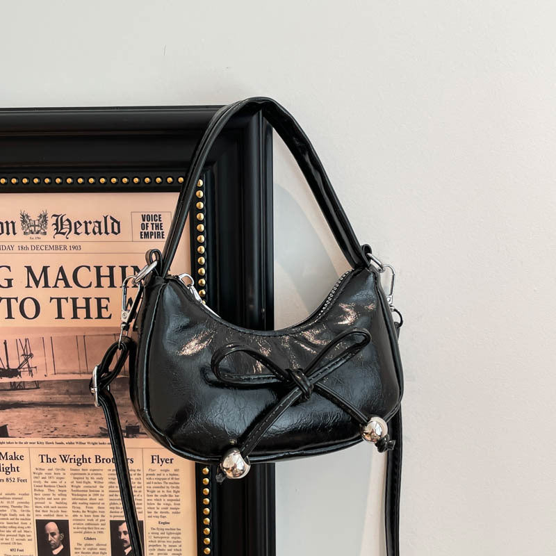 Damen modische Umhängetasche mit raffiniertem Schleifen-Design Nord Taschen