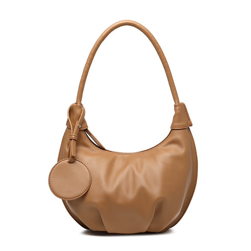 Damen Hobo-Tasche mit sanfter Textur und verspieltem Kordelzug Nord Taschen