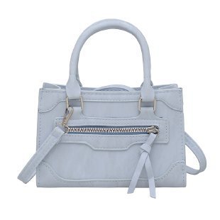 Damen stilvolle Handtasche mit dekorativem Reißverschluss Nord Taschen