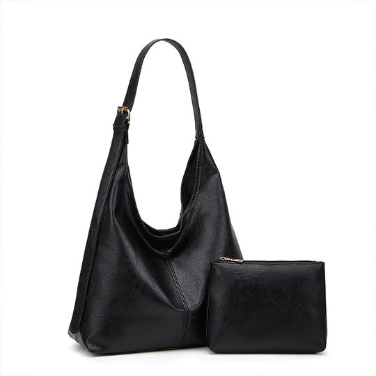 Damen Hobo-Tasche mit praktischem Innenfächersystem und abnehmbarem Kosmetiktäschchen Nord Taschen