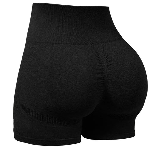 Damen Hochbundige Fitness Shorts mit innovativer FormgNord Taschenung
