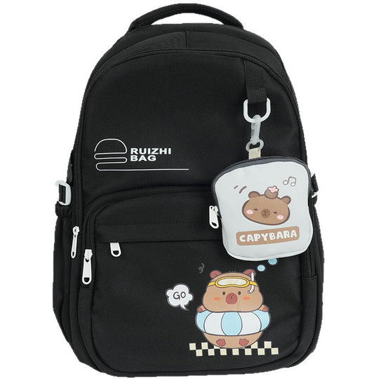 Damen Freizeit-Rucksack mit kreativen Tiermotiven und multifunktionalen Fächern Nord Taschen