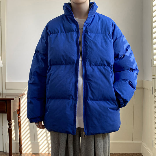 Unisex Oversize Steppjacke mit hohem Stehkragen und Thermofutter Nord Taschen