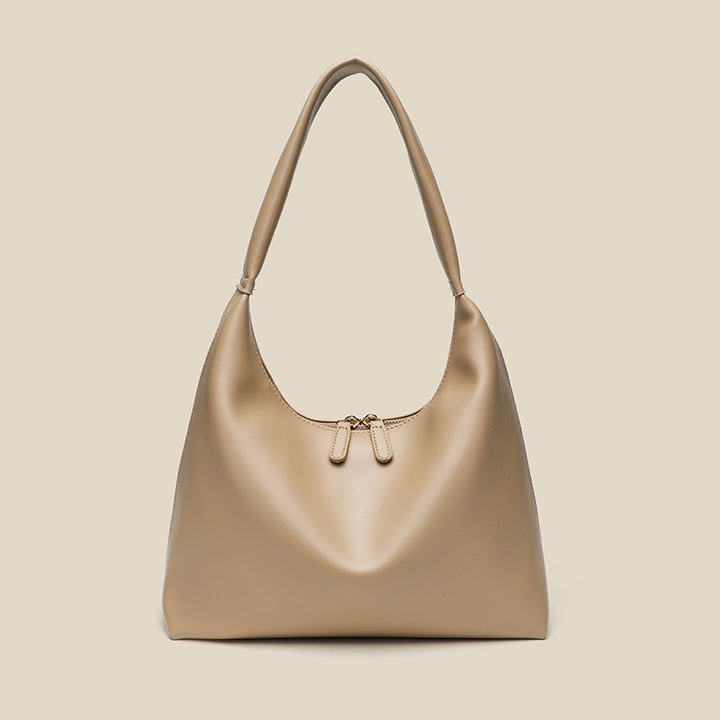 Damen Hobo-Tasche mit luxuriösem, geschmeidigem Kunstleder und stilvollem Reißverschluss Nord Taschen