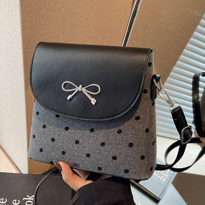 Damen modische Umhängetasche mit Punkten Nord Taschen
