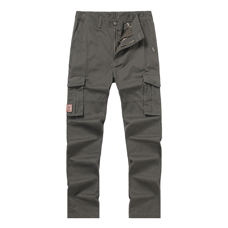 Herren Cargohose im Slim-Straight Schnitt mit Mehrfach‑Taschen und verstärkten Knien Nord Taschen