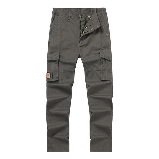 Herren Cargohose im Slim-Straight Schnitt mit Mehrfach‑Taschen und verstärkten Knien Nord Taschen