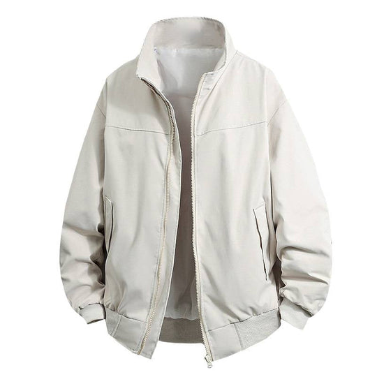 Herren Übergangsjacke mit hohem Kragen und praktischen Reißverschlusstaschen Nord Taschen