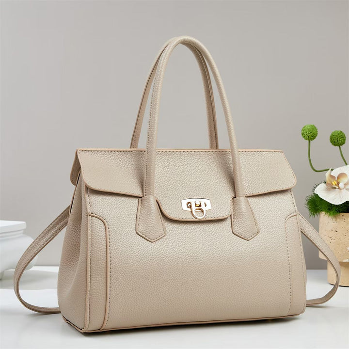 Damen elegante Handtasche mit praktischen Fächern und abnehmbarem Schulterriemen Nord Taschen