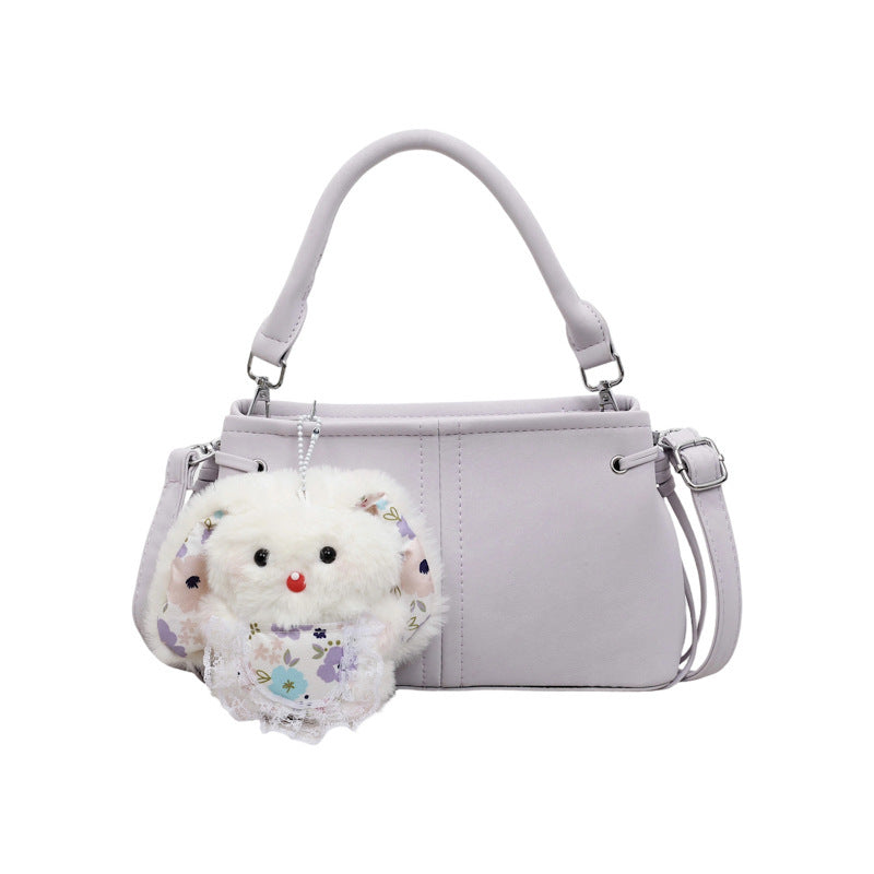 Damen modische Hobo-Tasche mit süßem tierischen Anhänger Nord Taschen