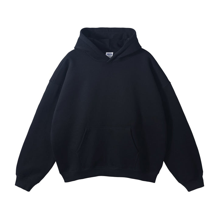 Unisex nan weit geschnittener Kapuzenpullover aus Bio-Baumwolle mit Kängurutasche Nord Taschen