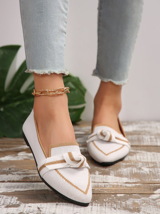 Damen Spangenballerinas mit Knötchen-Details und atmungsaktivem Obermaterial Nord Taschen