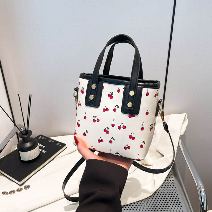 Damen Mini-Handtasche mit fruchtigem Kirschdesign Nord Taschen