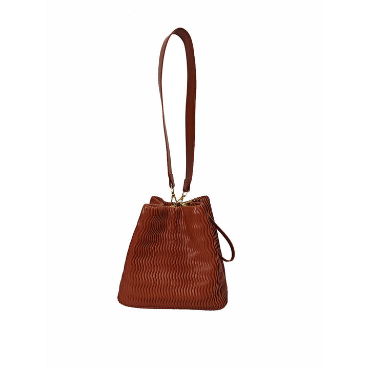 Damen Hobo-Tasche mit strukturierter Oberfläche und abnehmbarem Tragegriff Nord Taschen