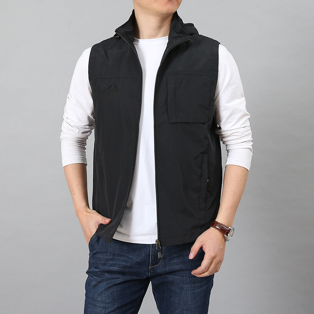 Herren Multifunktionale Outdoor-Weste Nord Taschen 1787797156