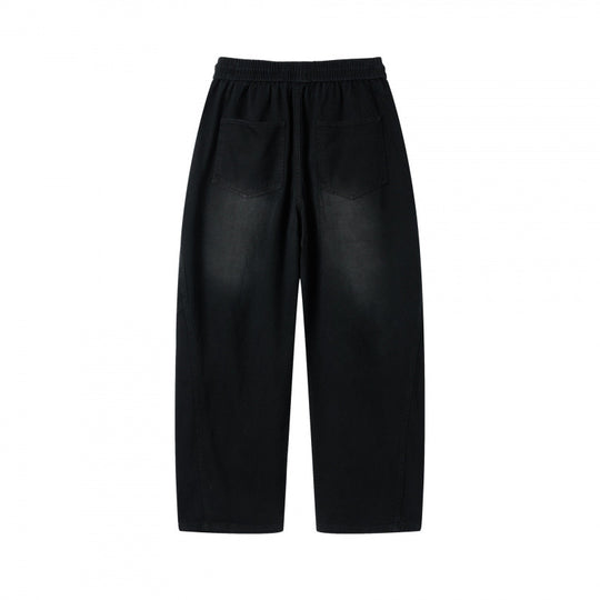 [Damen] Weite Culotte‑Hose mit hohem Elastikbund, Tunnelzug und Eingrifftaschen Nord Taschen