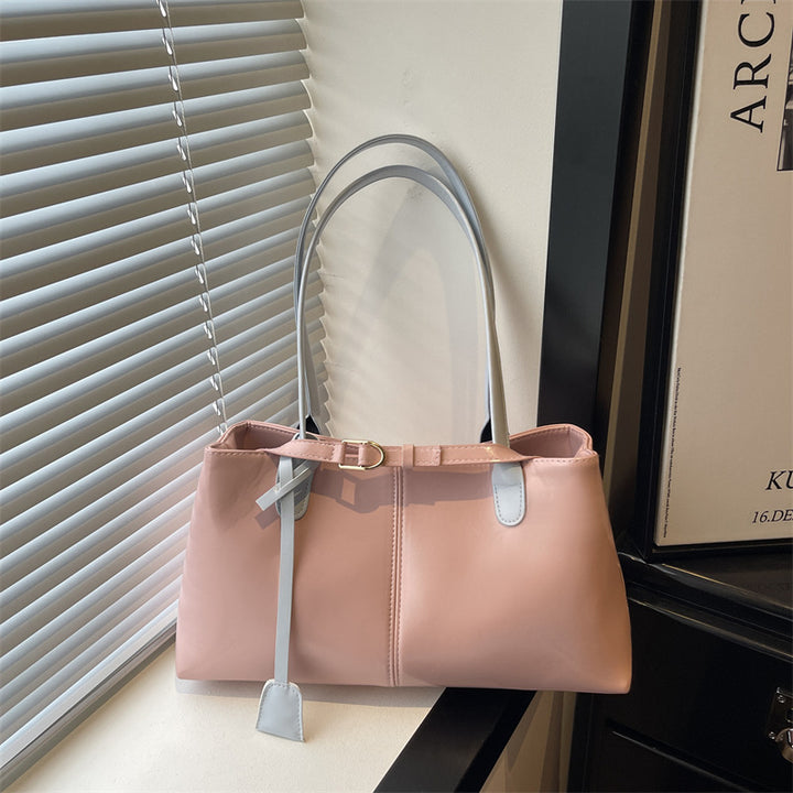 Damen elegante Schultertasche mit strukturiertem Design und modischem Schnallenverschluss Nord Taschen