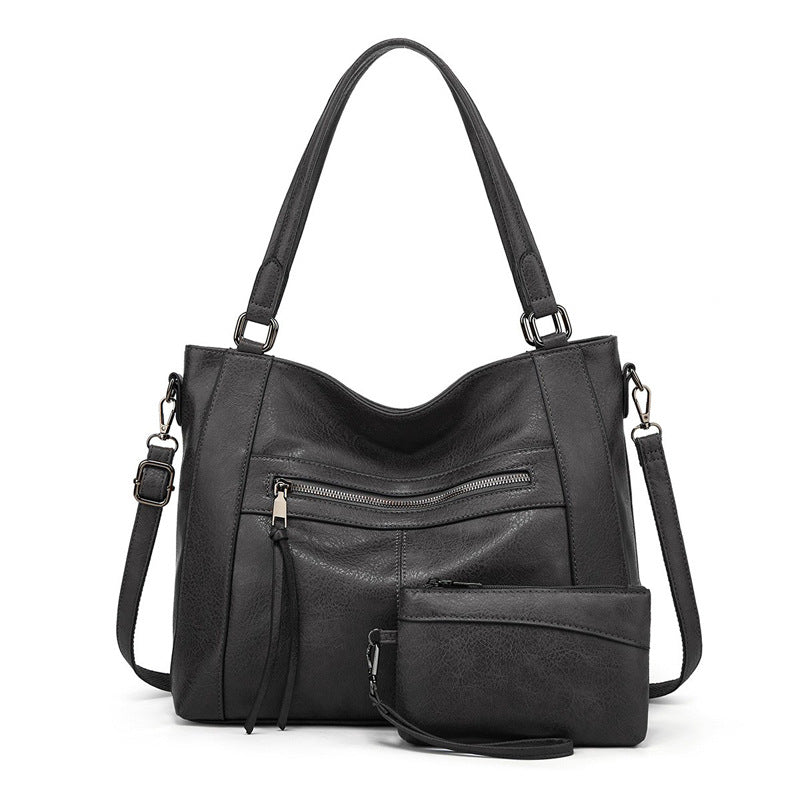 Damen Hobo-Tasche mit elegantem Fächerdesign und praktischem Innenbeutel Nord Taschen