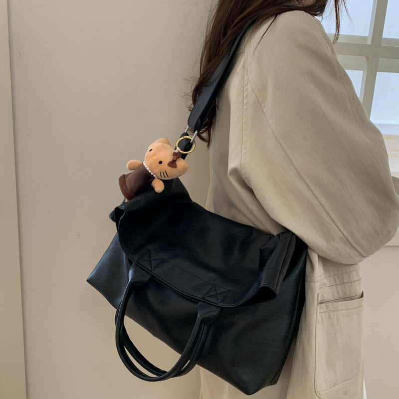 Damen lässige Handtasche mit abnehmbarer Stofffigur Nord Taschen