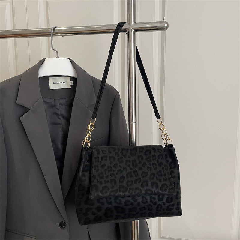 Damen elegante Umhängetasche im modernen Leopardenmuster Nord Taschen