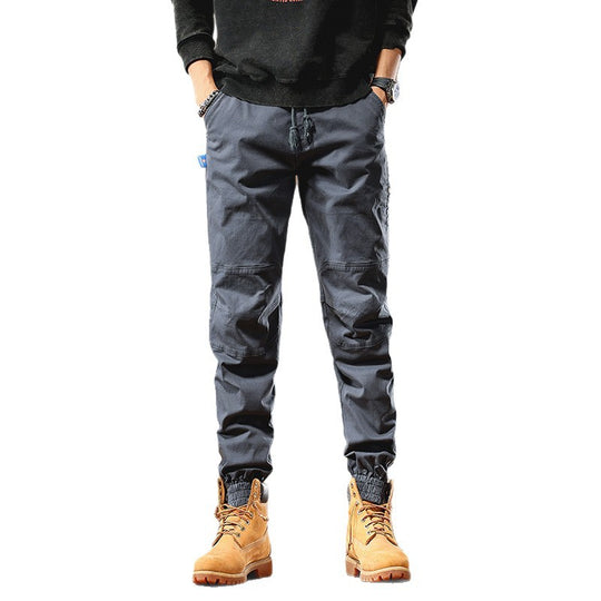 Herren Cargo-Joggerhose mit Knieeinsatz, Multifachtaschen und elastischem Saum Nord Taschen