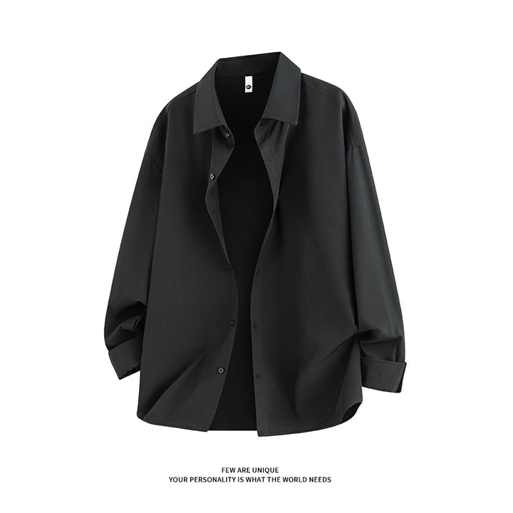 Damen oversized Hemdbluse aus fließendem Viskose-Mix Nord Taschen