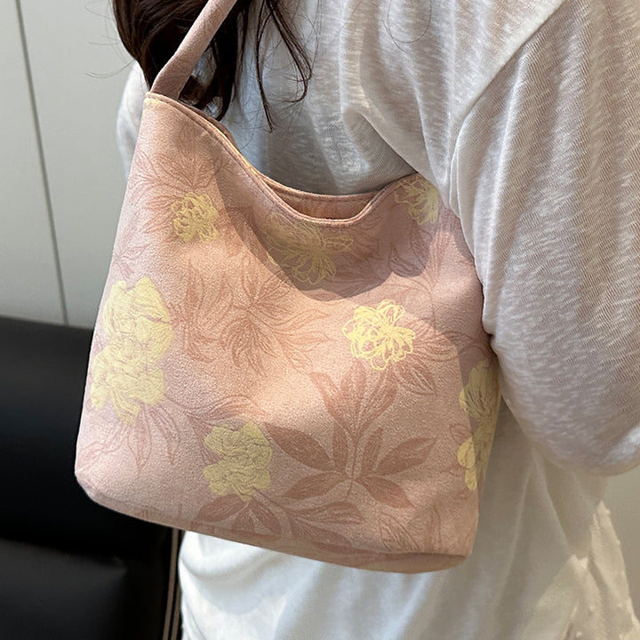 Damen Handtasche mit floralem Design und sanften Akzenten Nord Taschen