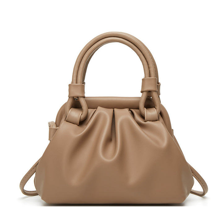 Damen Hobo-Tasche mit modischem Faltendesign und luxuriösen Kunstlederdetails Nord Taschen
