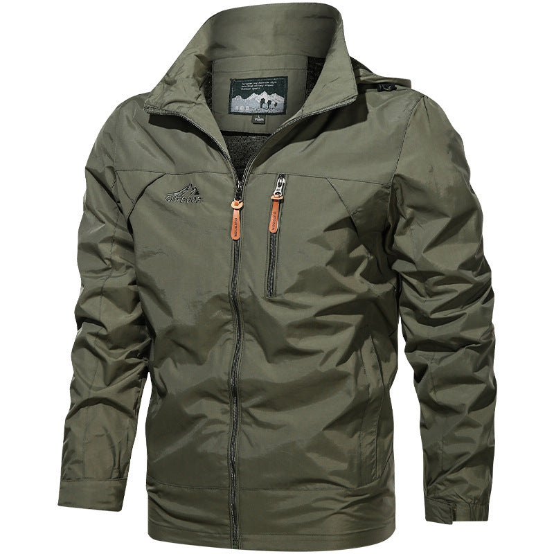 Herren technische Freizeitjacke Nord Taschen