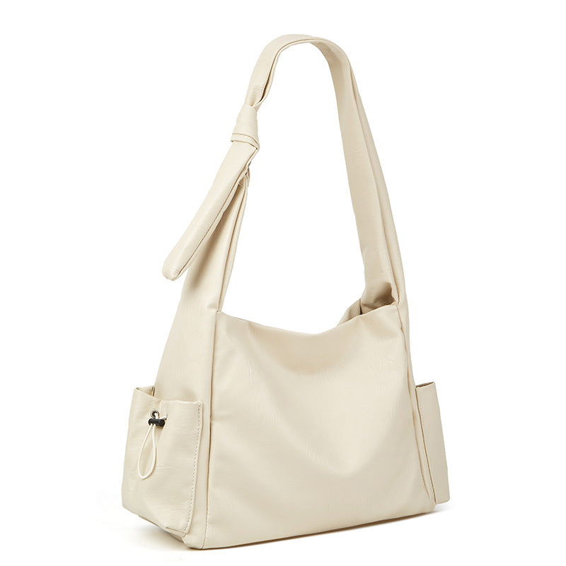 Damen Hobo-Tasche aus hochwertigem Kunstleder mit praktischem Fächerdesign Nord Taschen