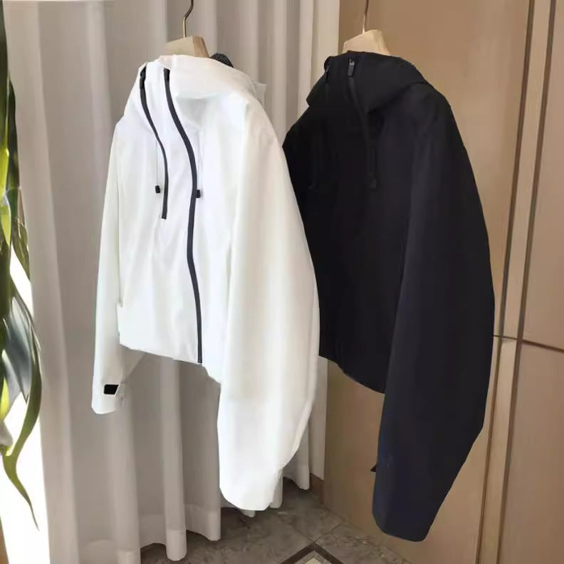 Damen winddichte Übergangsjacke Nord Taschen
