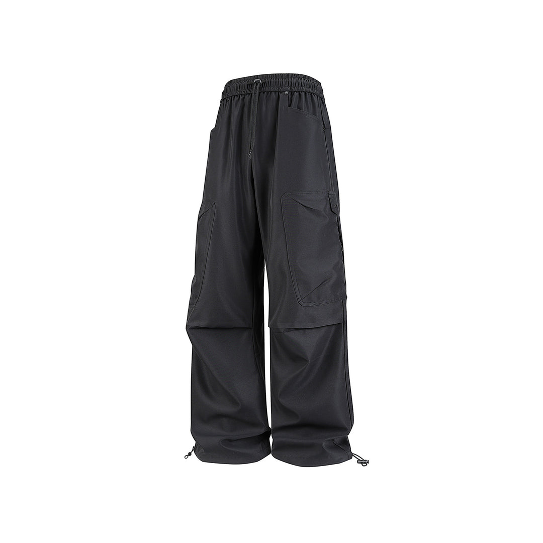 Herren Extraweite Utility-Cargohose im Joggerstil mit Tunnelzugbund und verstellbaren Beinabschlüssen Nord Taschen