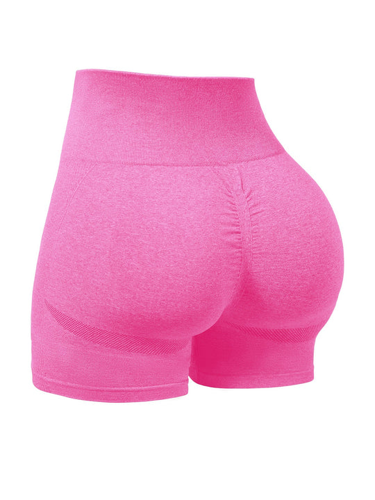 Damen Hochbundige Fitness Shorts mit innovativer FormgNord Taschenung