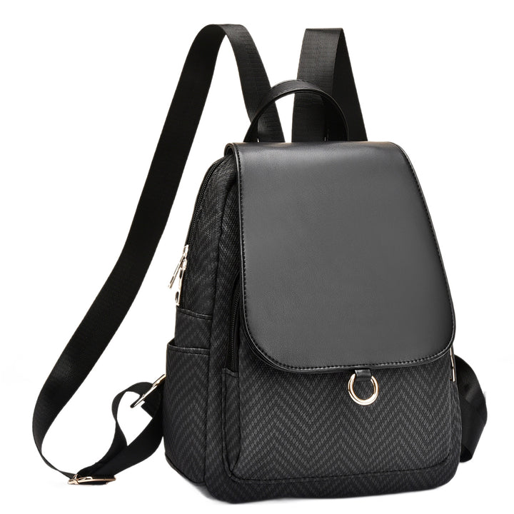 Damen trendige Rucksacktasche mit eleganter Klappenoptik Nord Taschen
