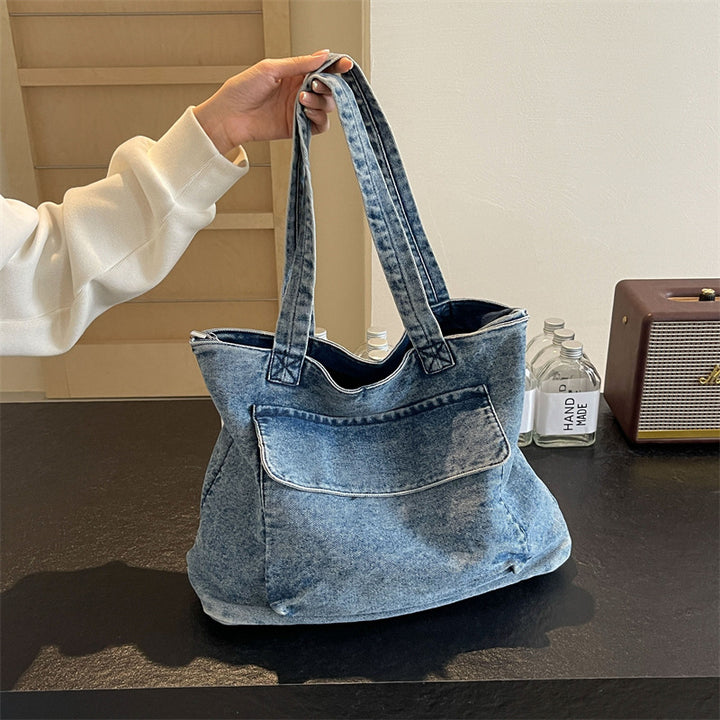 Damen Einkaufs- und Tragetasche mit praktischen Außenfächern Nord Taschen